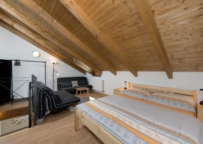 Jizerské hory ubytování penzion Solaris - apartmán č.5 obývací pokoj